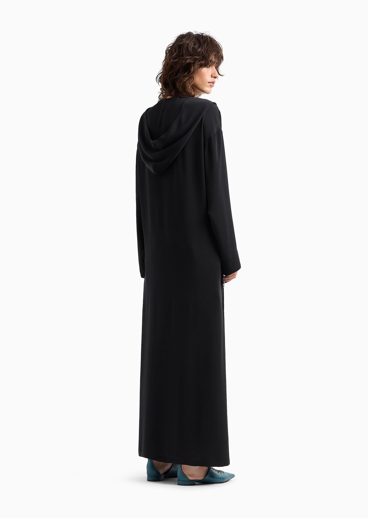 ASV triple silk georgette long dress - 3