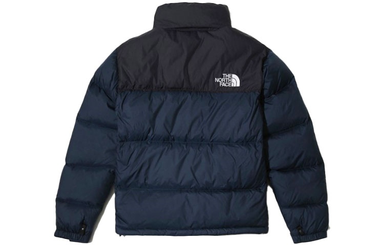 THE NORTH FACE Retro Nuptse Logo Print Padded Jacket 'Navy' NJ1DK50B - 2