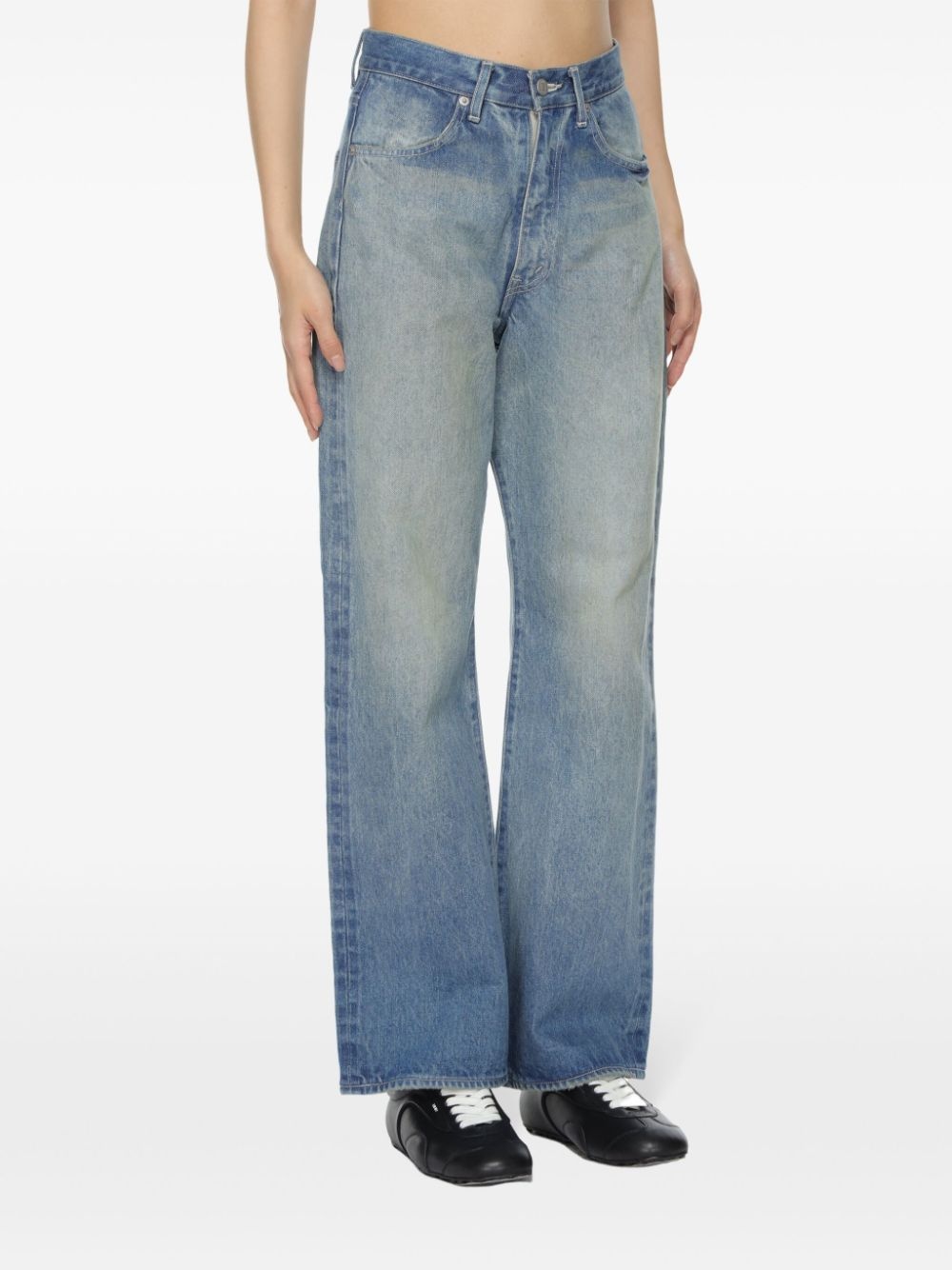 wide-leg jeans - 4