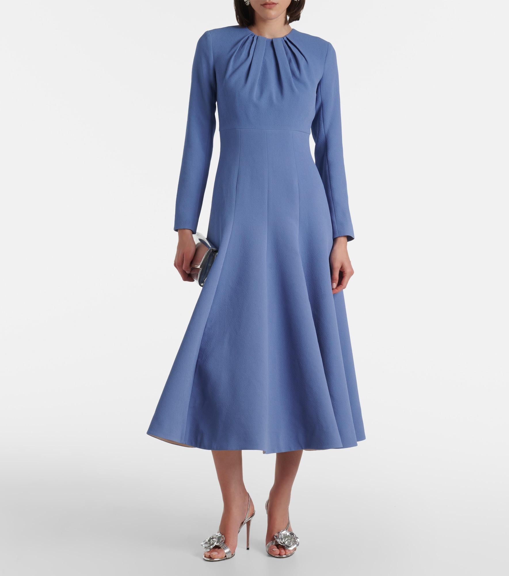 Belgium pleated midi dress - 2