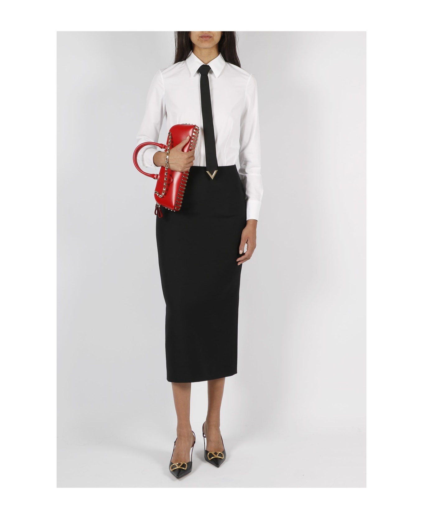 Rockstud E/w Calfskin Handbag - 2