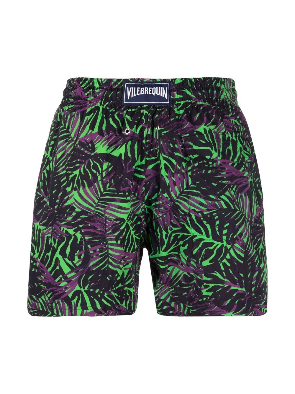 palm-tree print swim shorts - 2