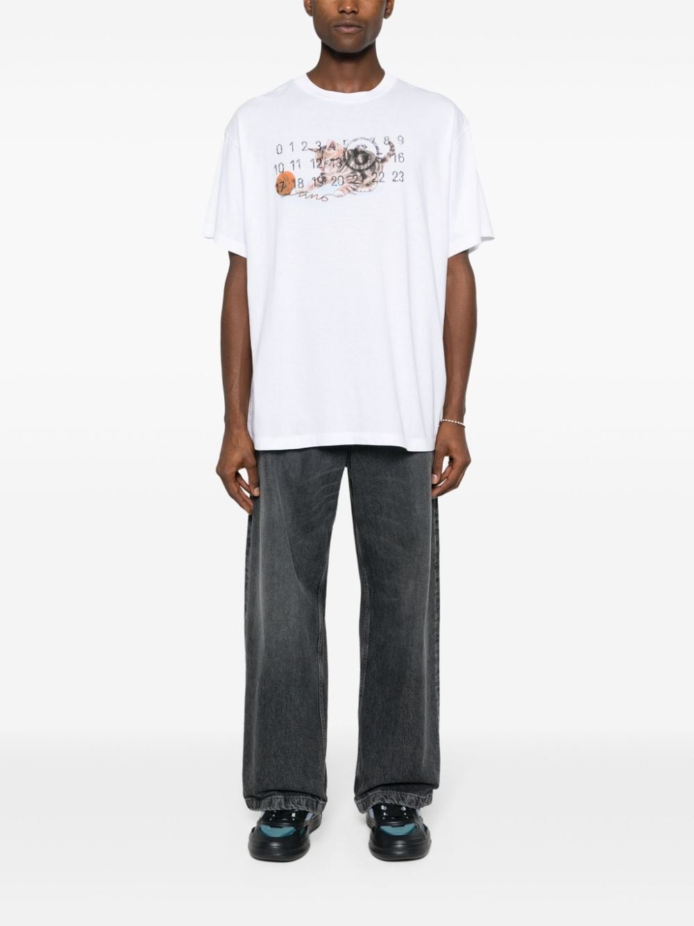 graphic-print cotton T-shirt - 2