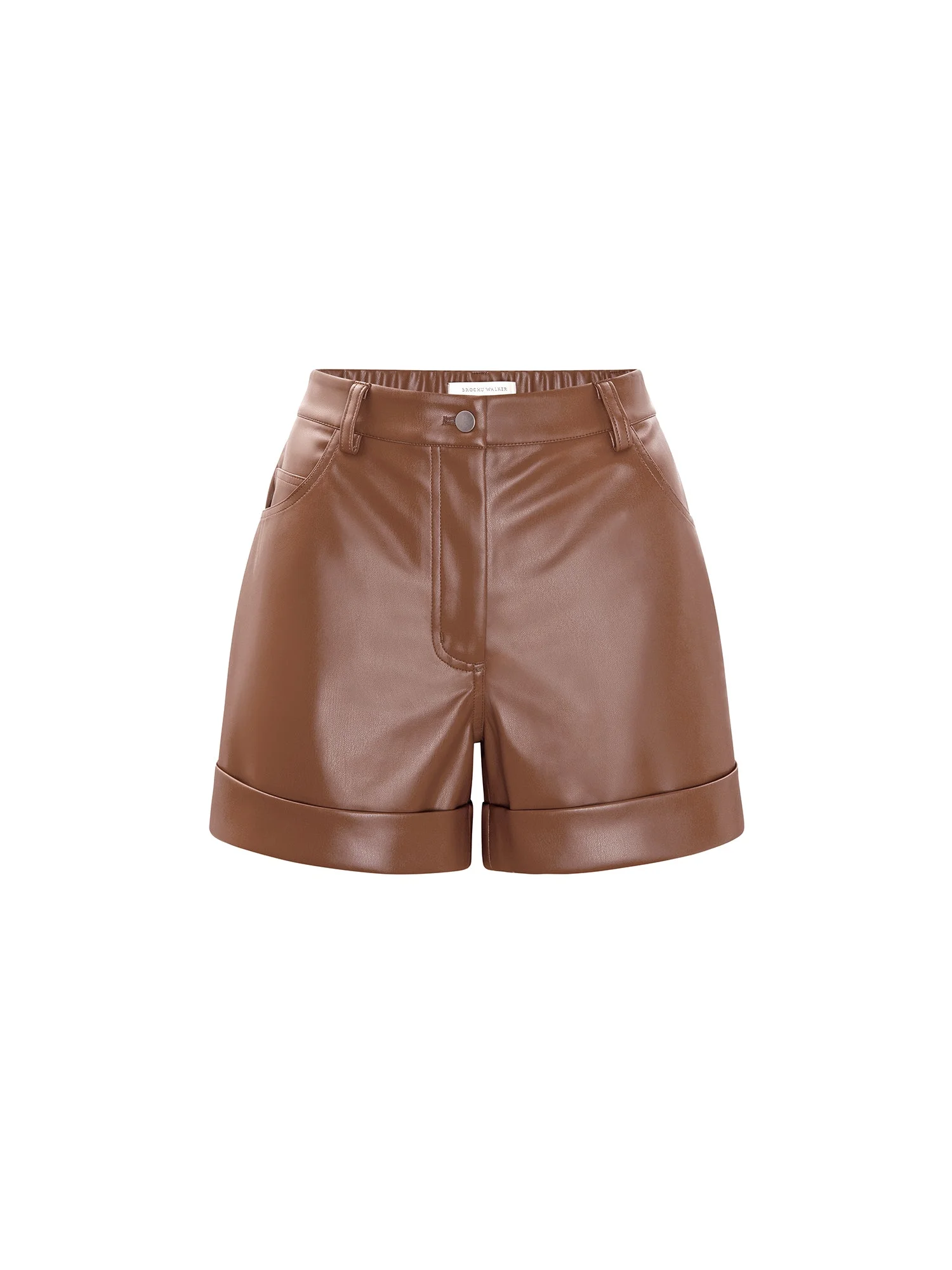 The Pippa Vegan Leather Short - 1