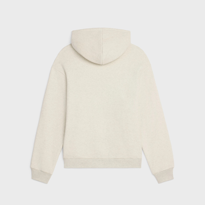 CELINE celine loose hoodie in cotton fleece outlook