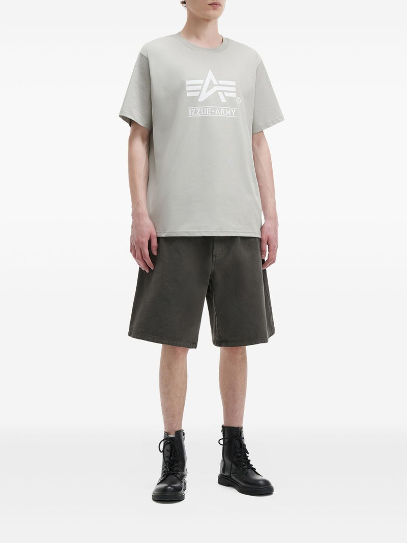 ALPHA INDUSTRIES patch-pocket utility shorts outlook
