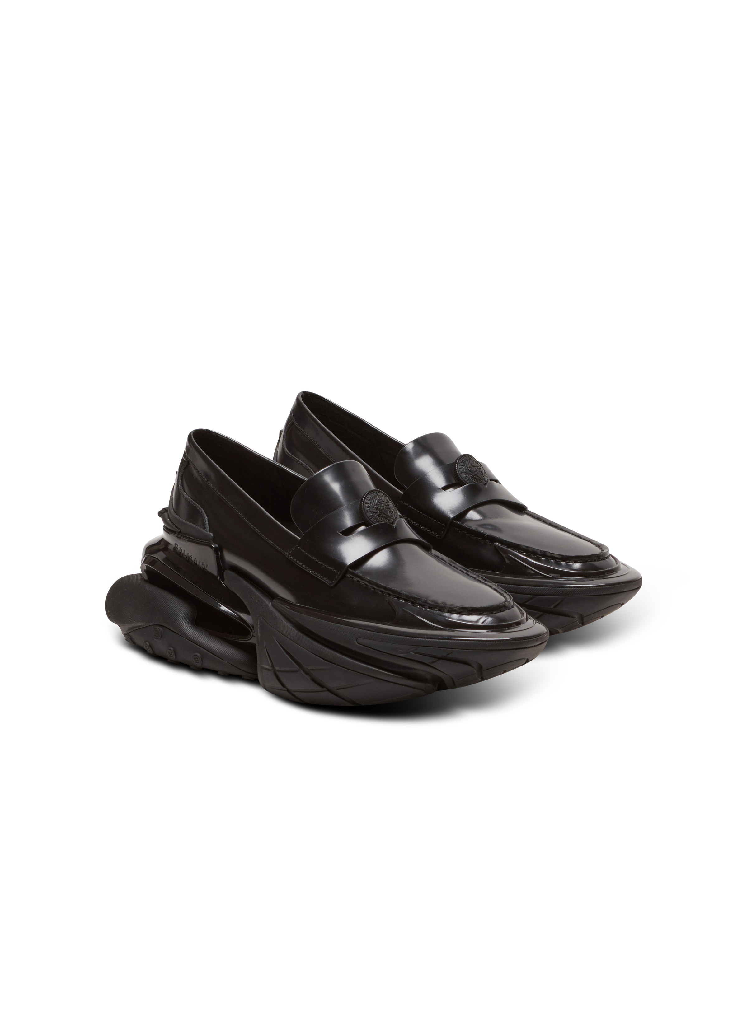 Main Lab Unicorn glazed leather loafers - 2