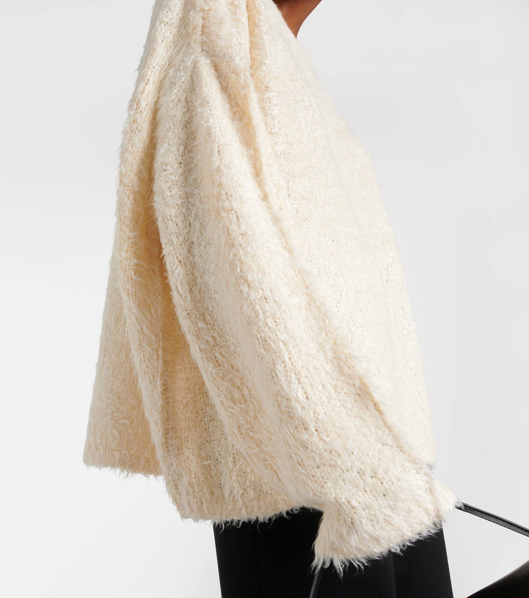 Oversized silk sweater - 5