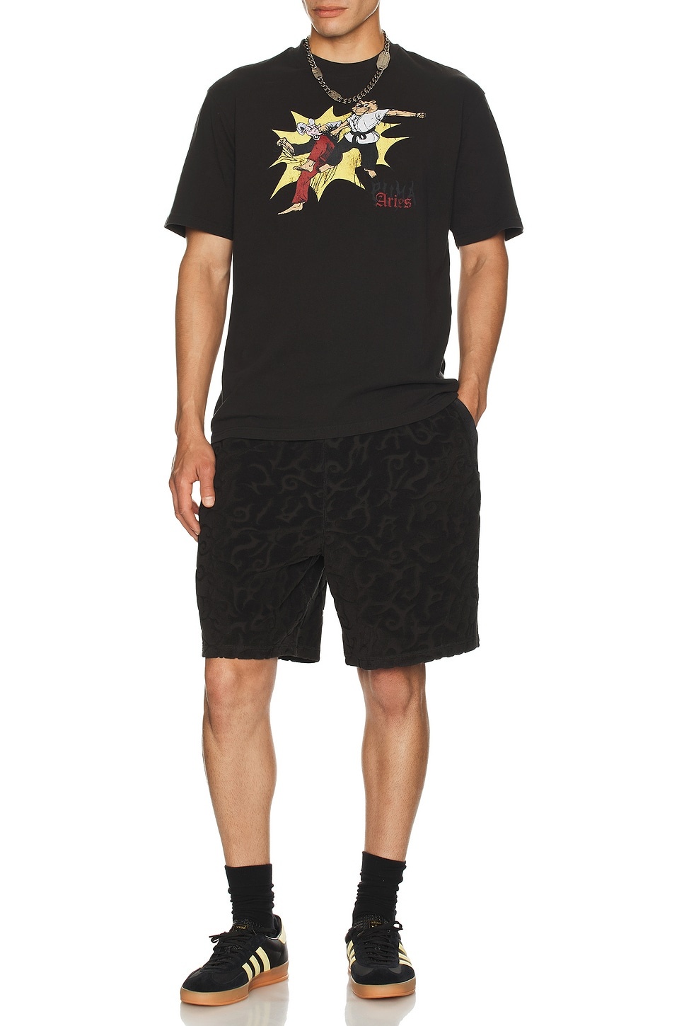 x Aries Graphic Tee - 4