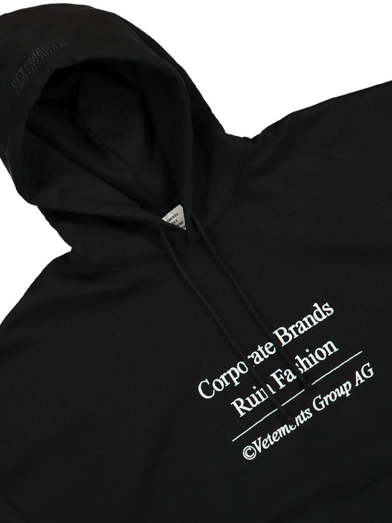 VETEMENTS print sweatshirt outlook