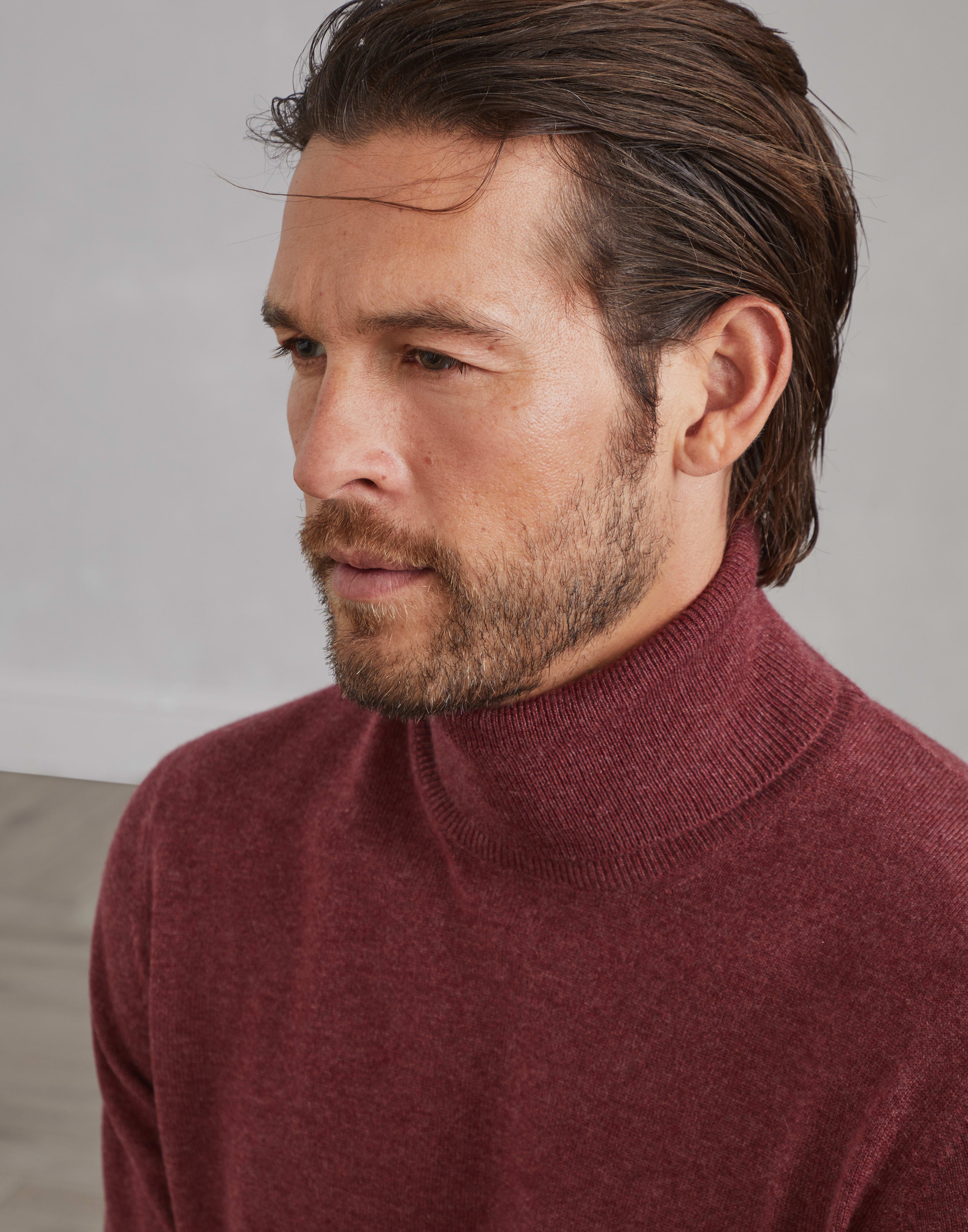 Cashmere turtleneck sweater - 3