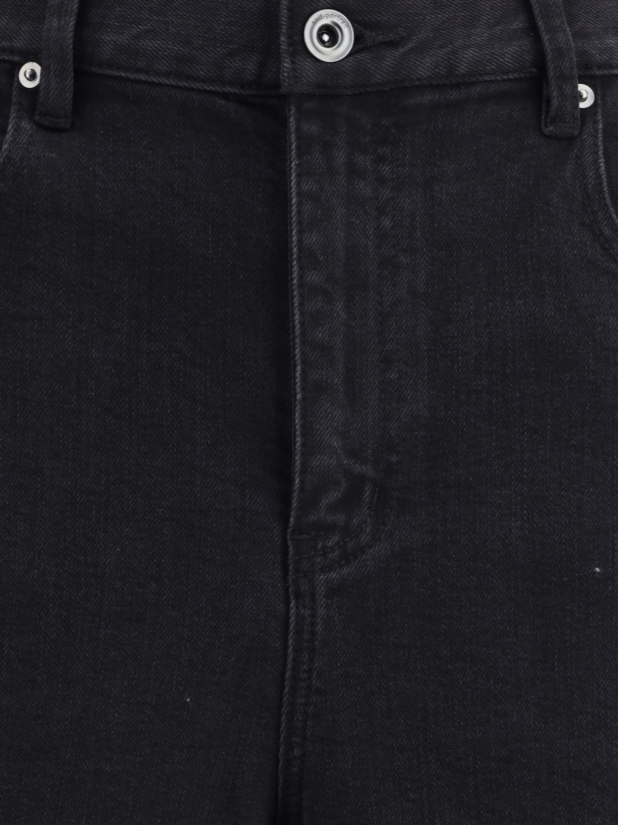 Self-Portrait Women Barrel Leg Jeans - 3