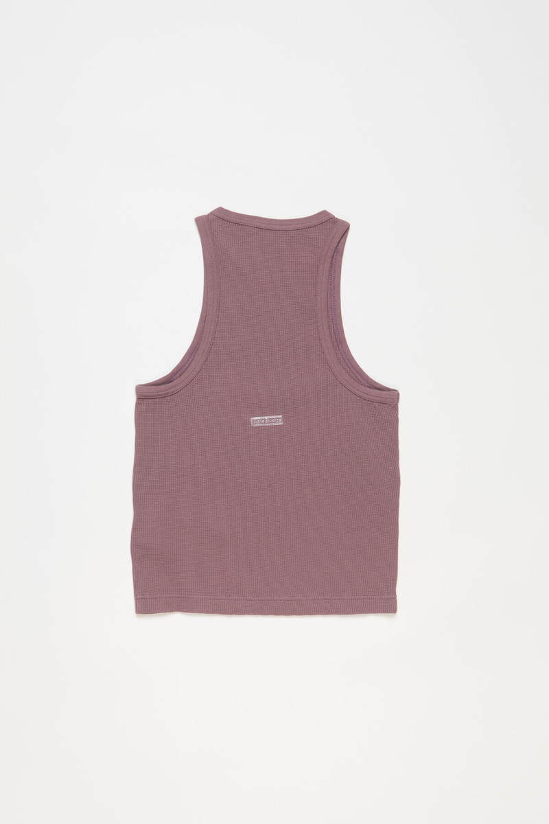 Acne Studios Sleeveless t-shirt - Plum purple outlook