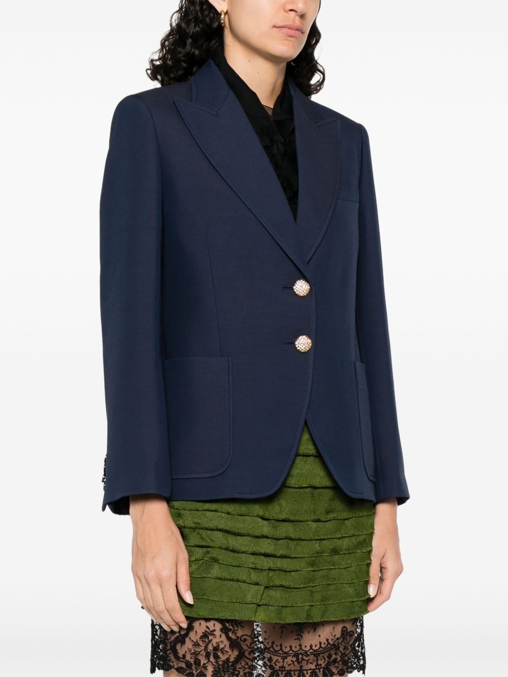 single-breasted blazer - 3
