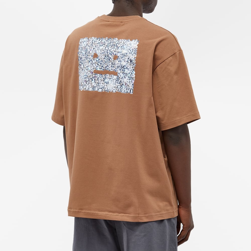 Acne Studios Exford Oversize Sparkle Face Tee - 5