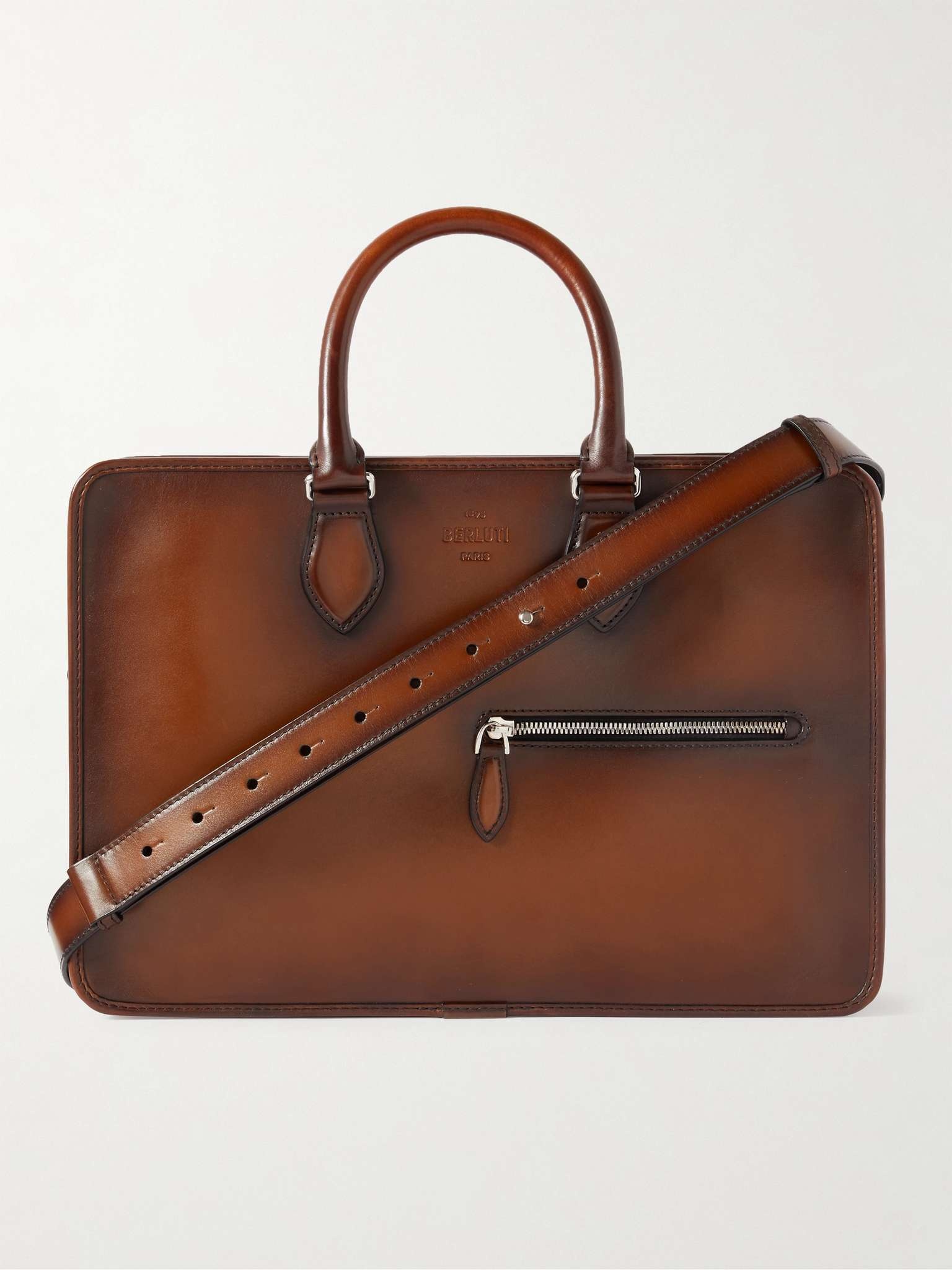 Scritto Venezia Leather Briefcase - 2