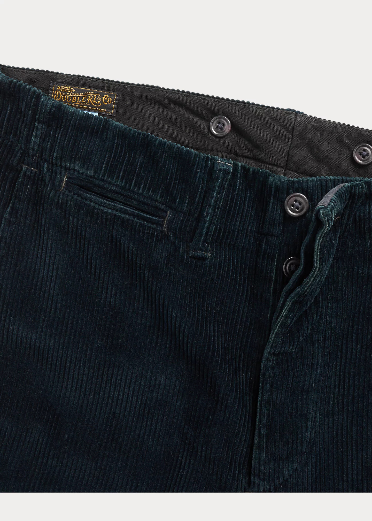 Indigo Corduroy Pant - 7
