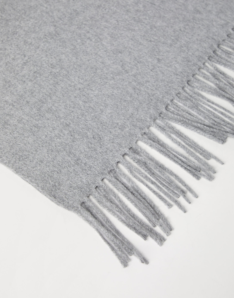 Brunello Cucinelli Cashmere double knit scarf outlook