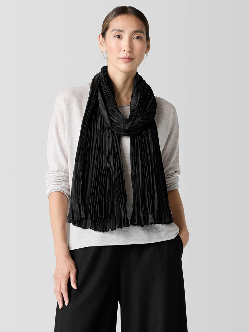 EILEEN FISHER Whisper Silk Scarf outlook