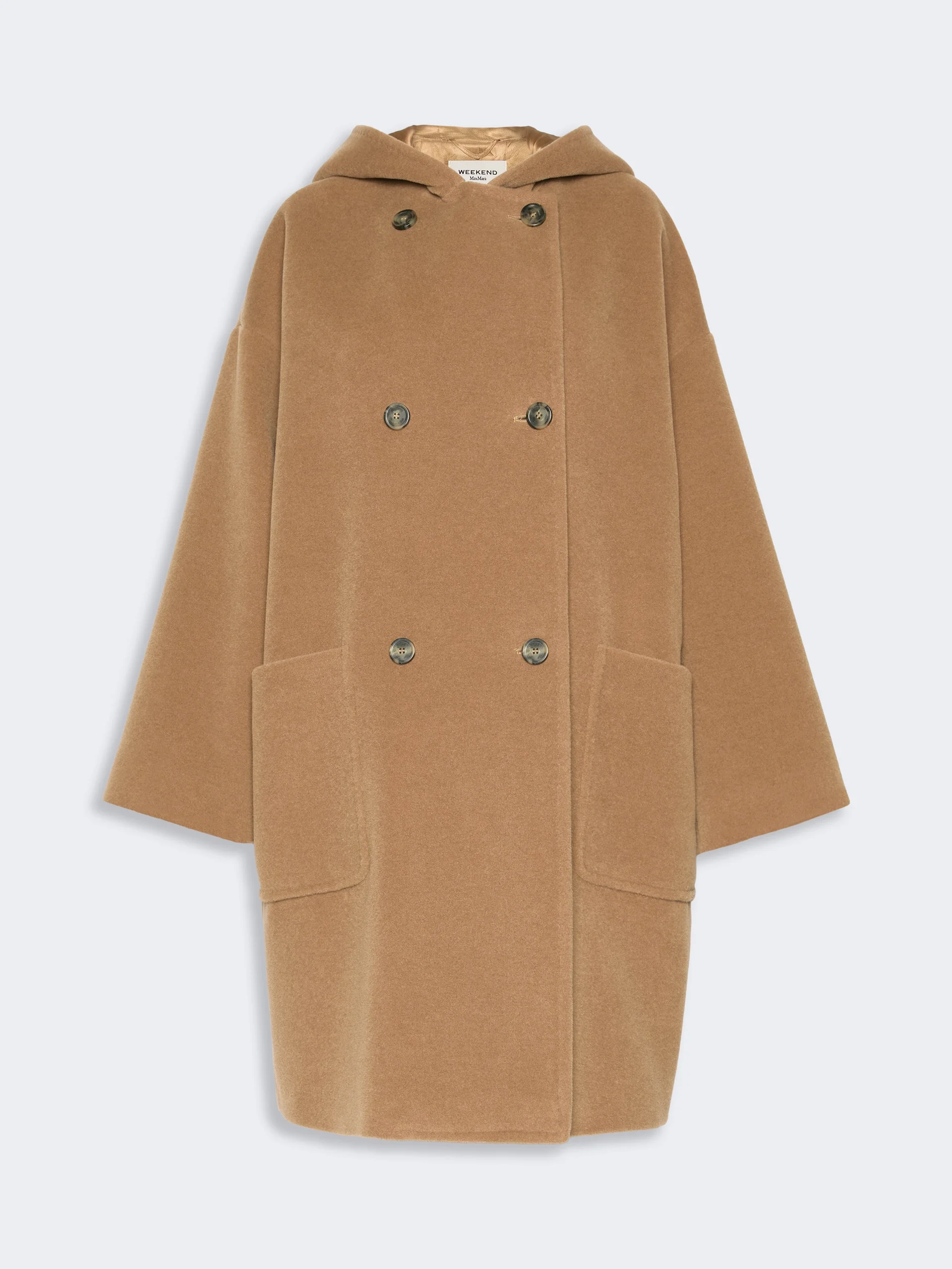 TROPICO Wool and alpaca beaver cloth coat - CAMEL - 1