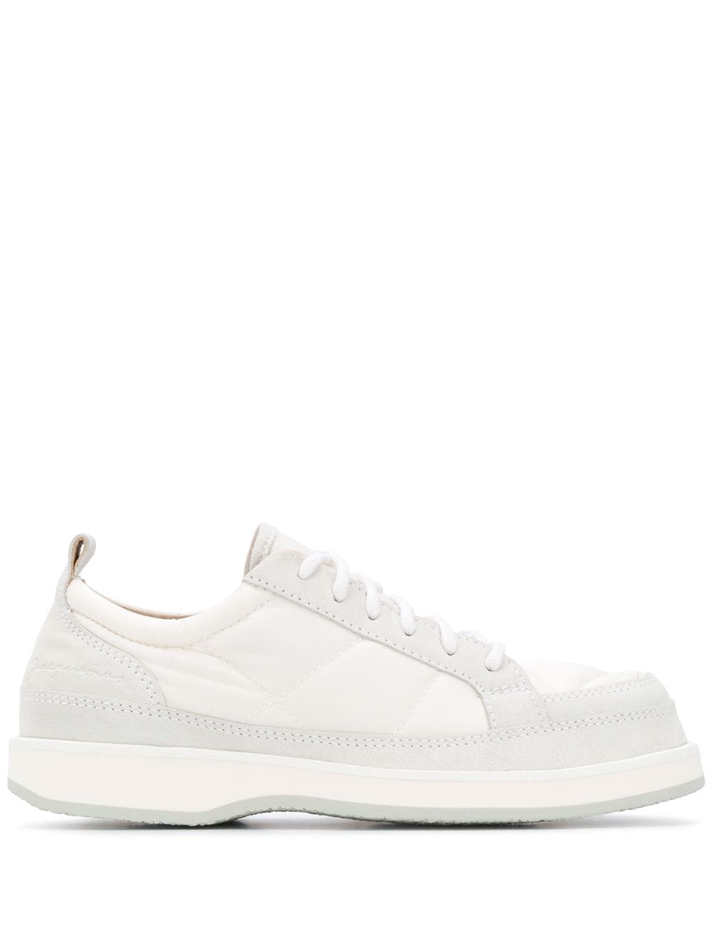 white Les Baskets suede sneakers - 1