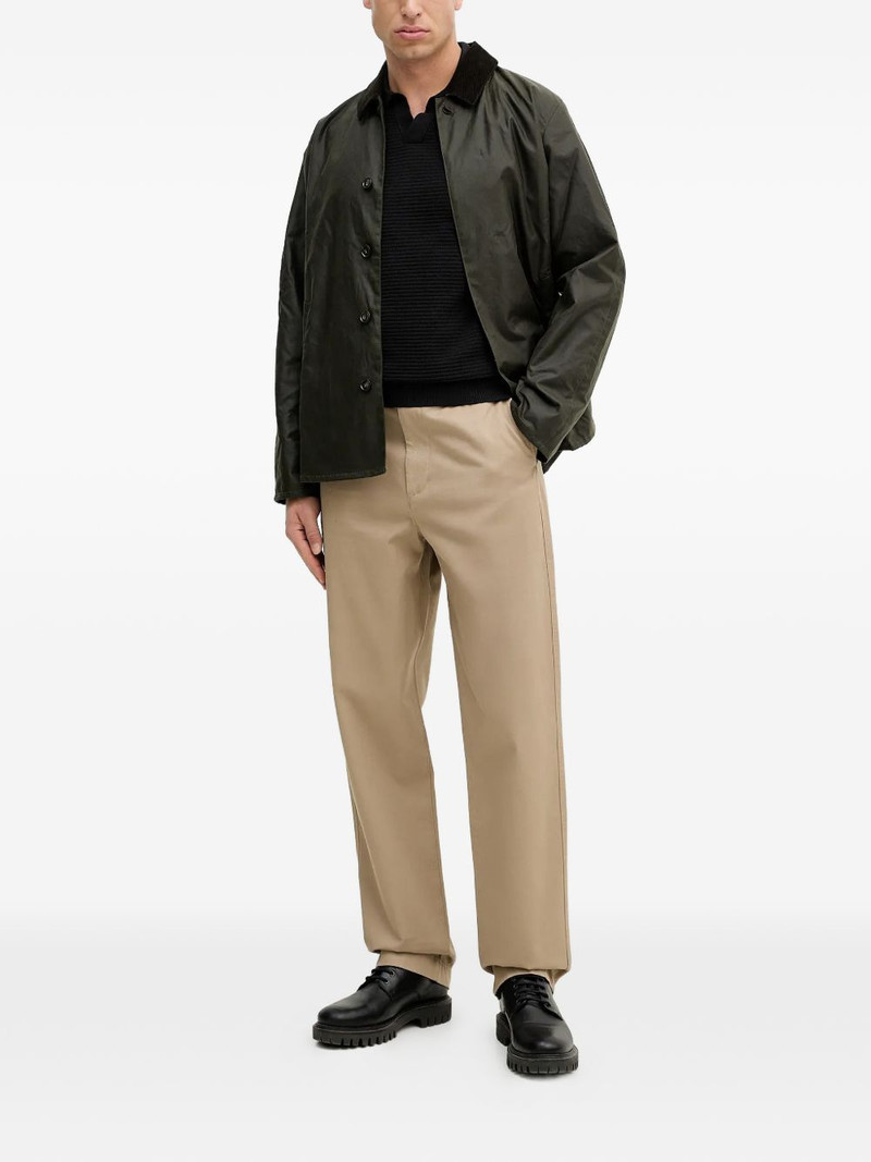 Barbour Short Lorden corduroy-collar jacket outlook