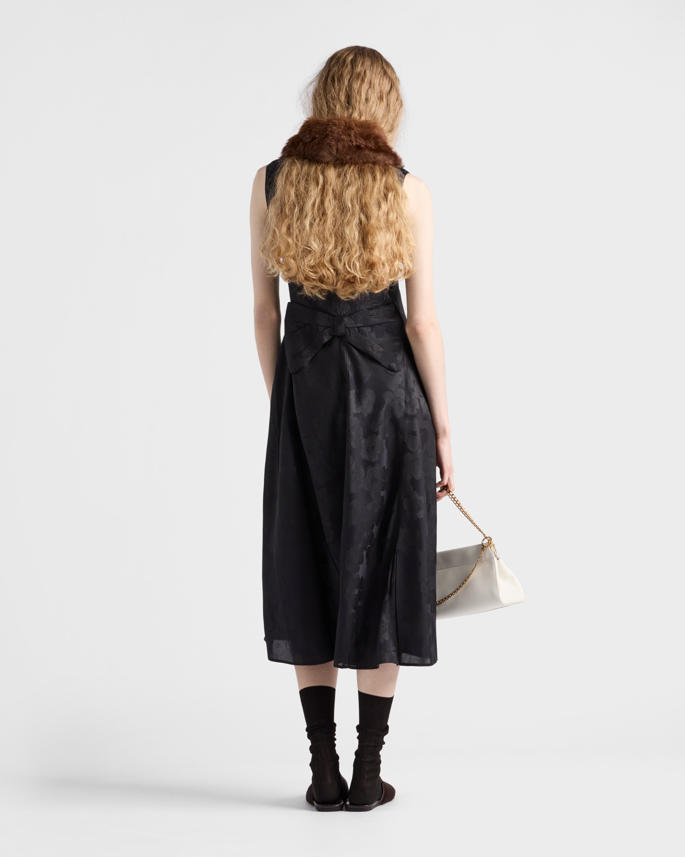 Floral jacquard dress - 5