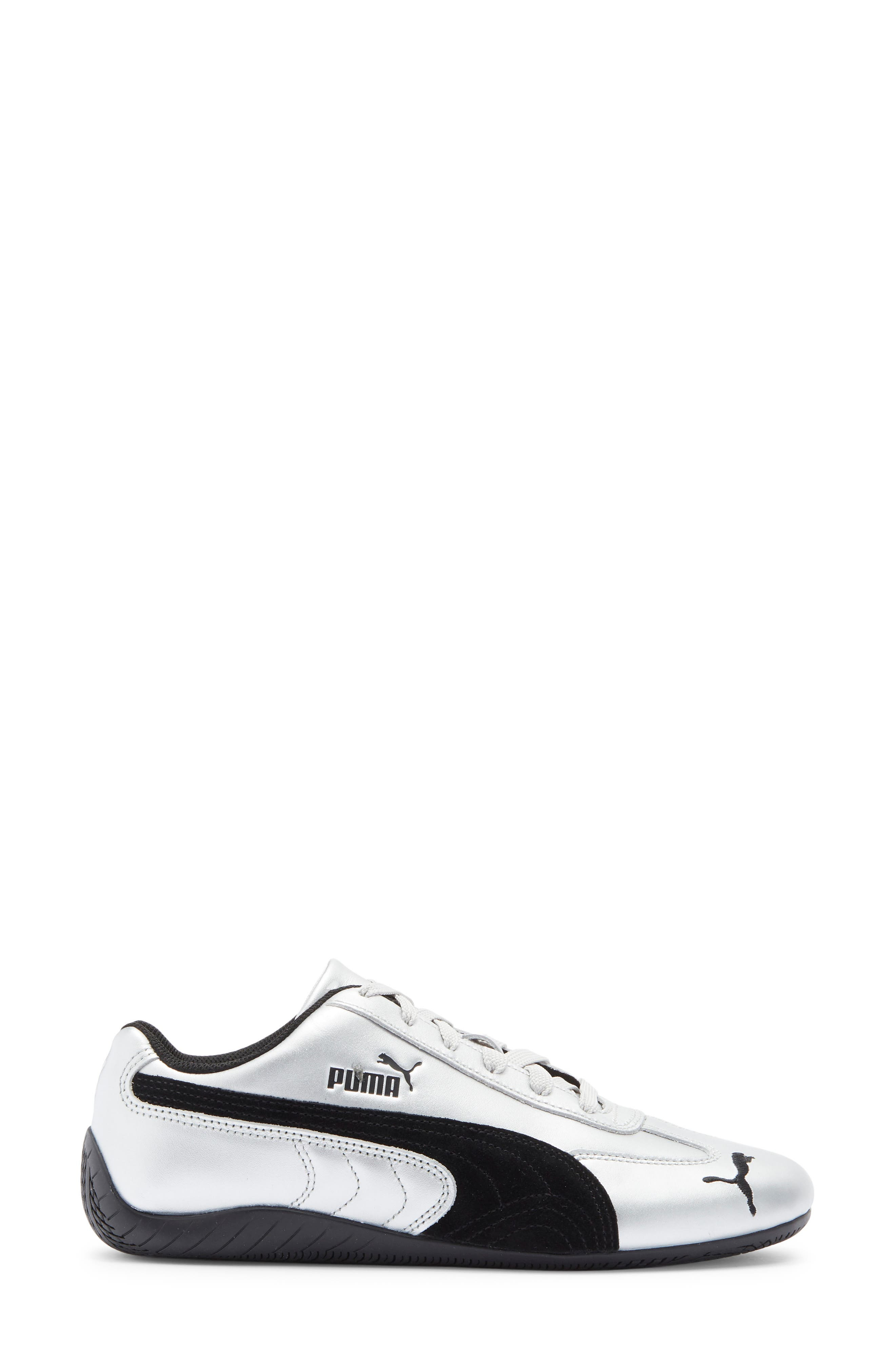 PUMA Speedcat Metallic Sneaker in Puma Silver/Puma Black at Nordstrom - 3