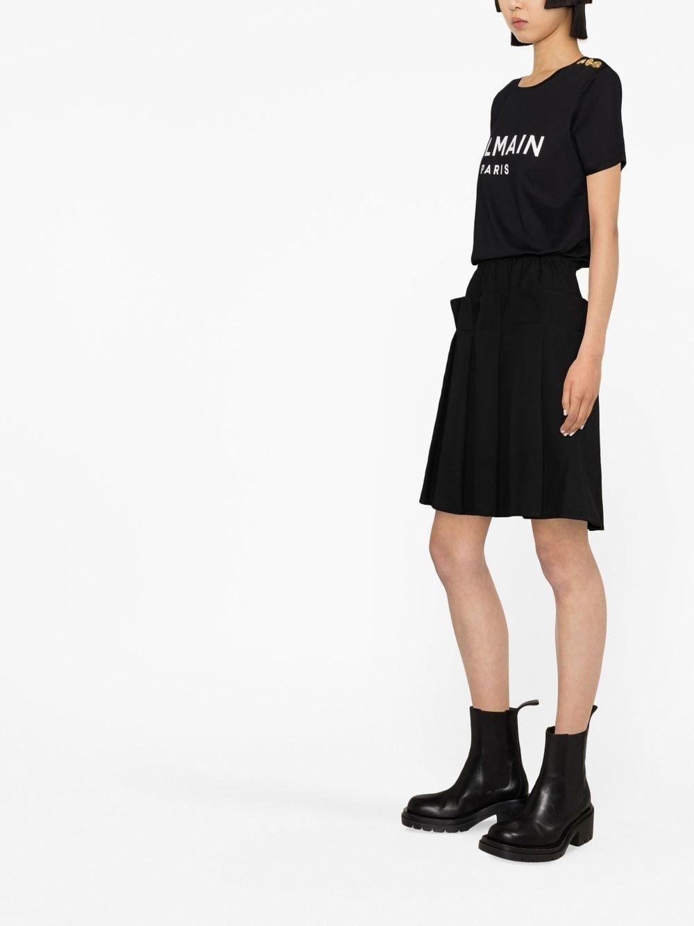 BALMAIN LOGO T-SHIRT - 3