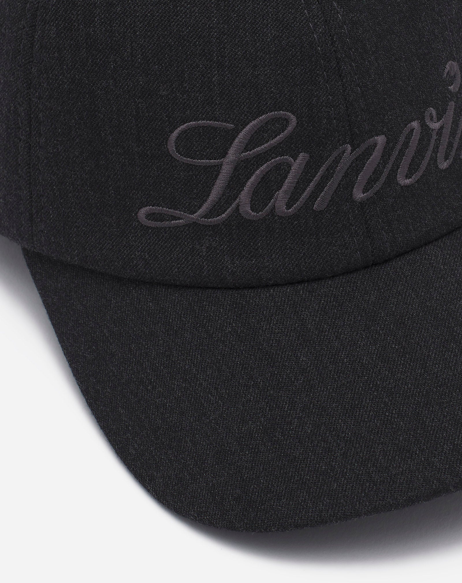 LANVIN SCRIPT WOOL CAP - 5