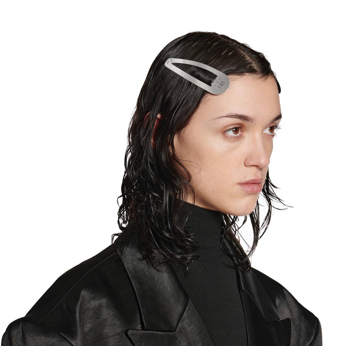 Women's Holli Xxl Snap Clip Set in Fluo Pink| Balenciaga® US