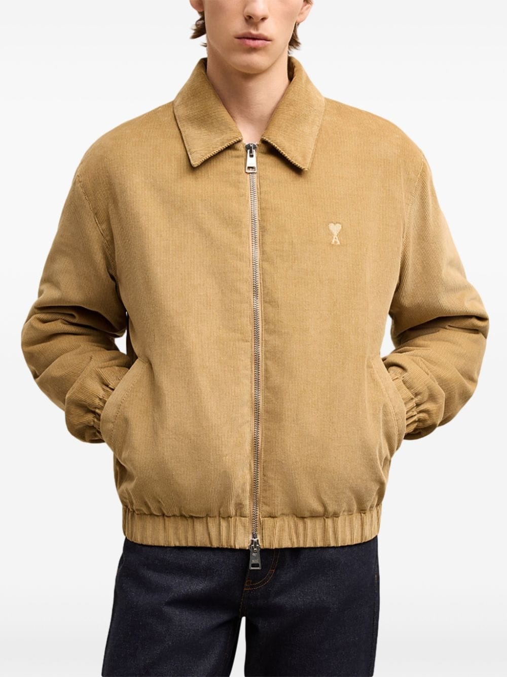 Ami de Coeur corduroy jacket - 5