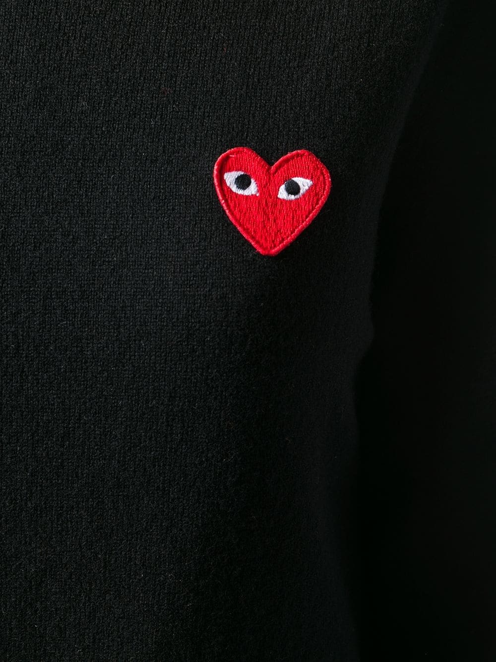 heart motif sweater - 5