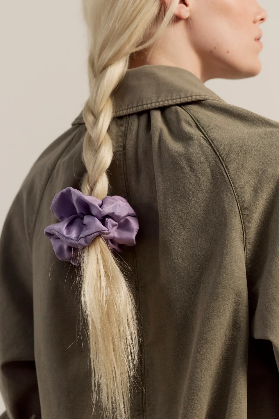Leni Silk Scrunchie - 1