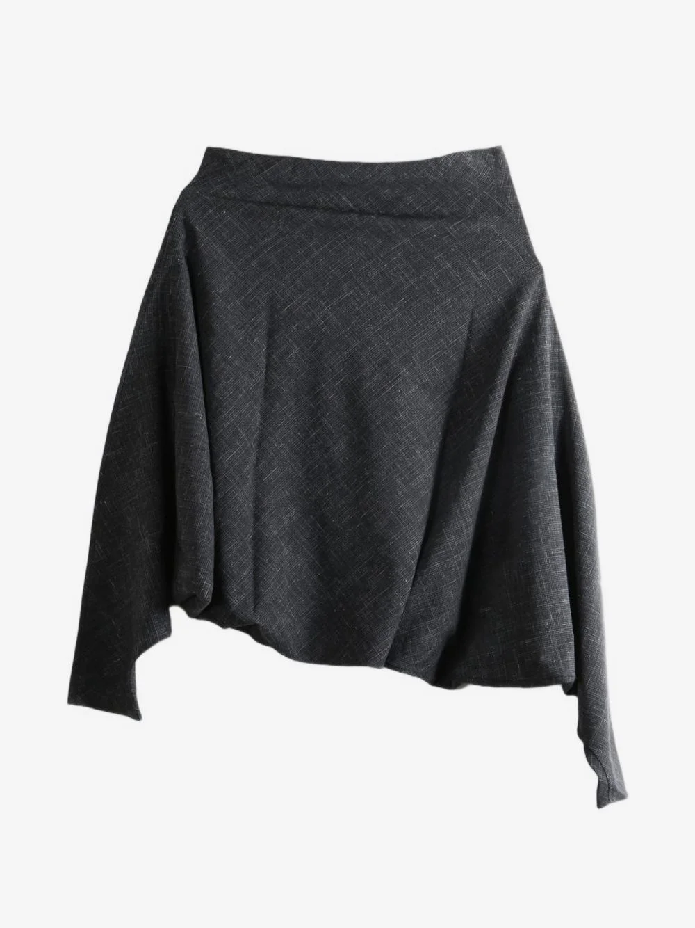 Nasa cross-hatch boat-neck blouse - 1