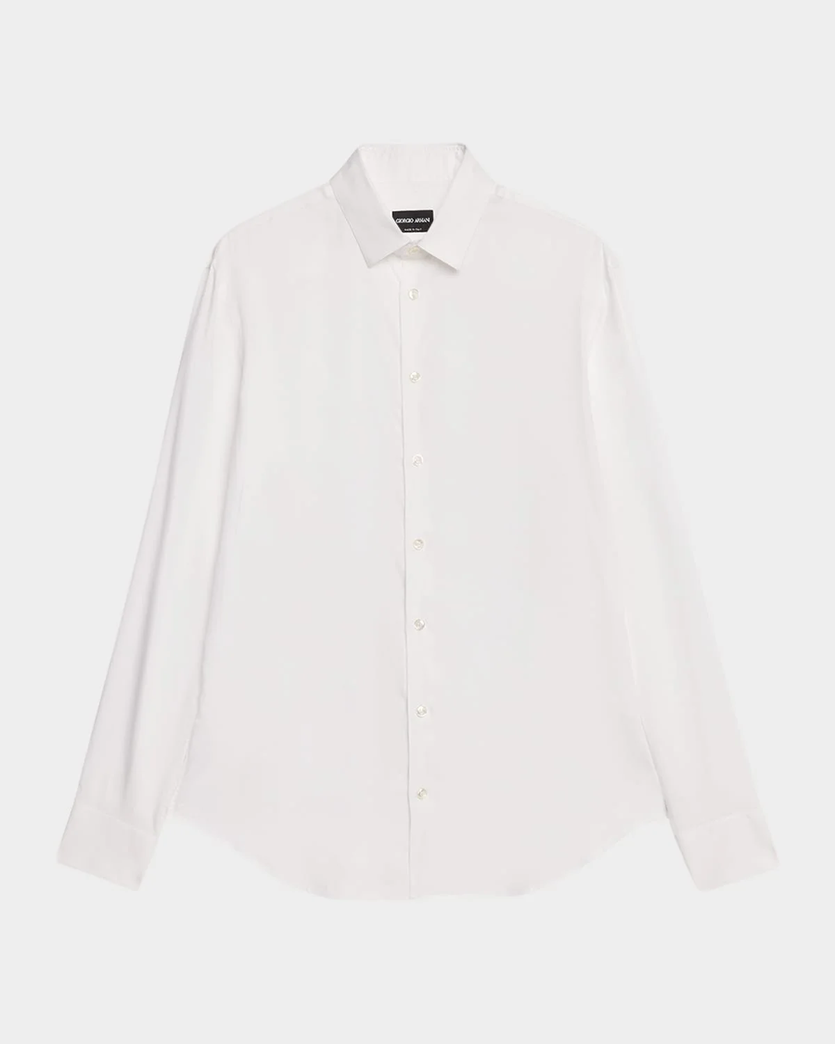 Men's Solid Tencel Sport Shirt - 1