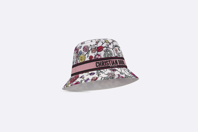 D-Bobby Florilegio Small Brim Bucket Hat 3