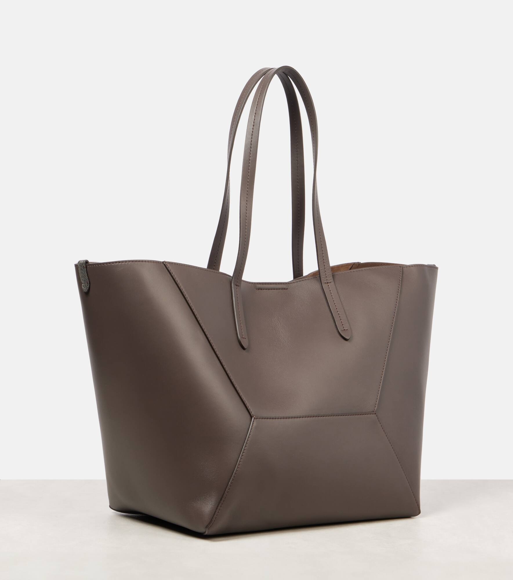 BC Duo leather tote bag - 4
