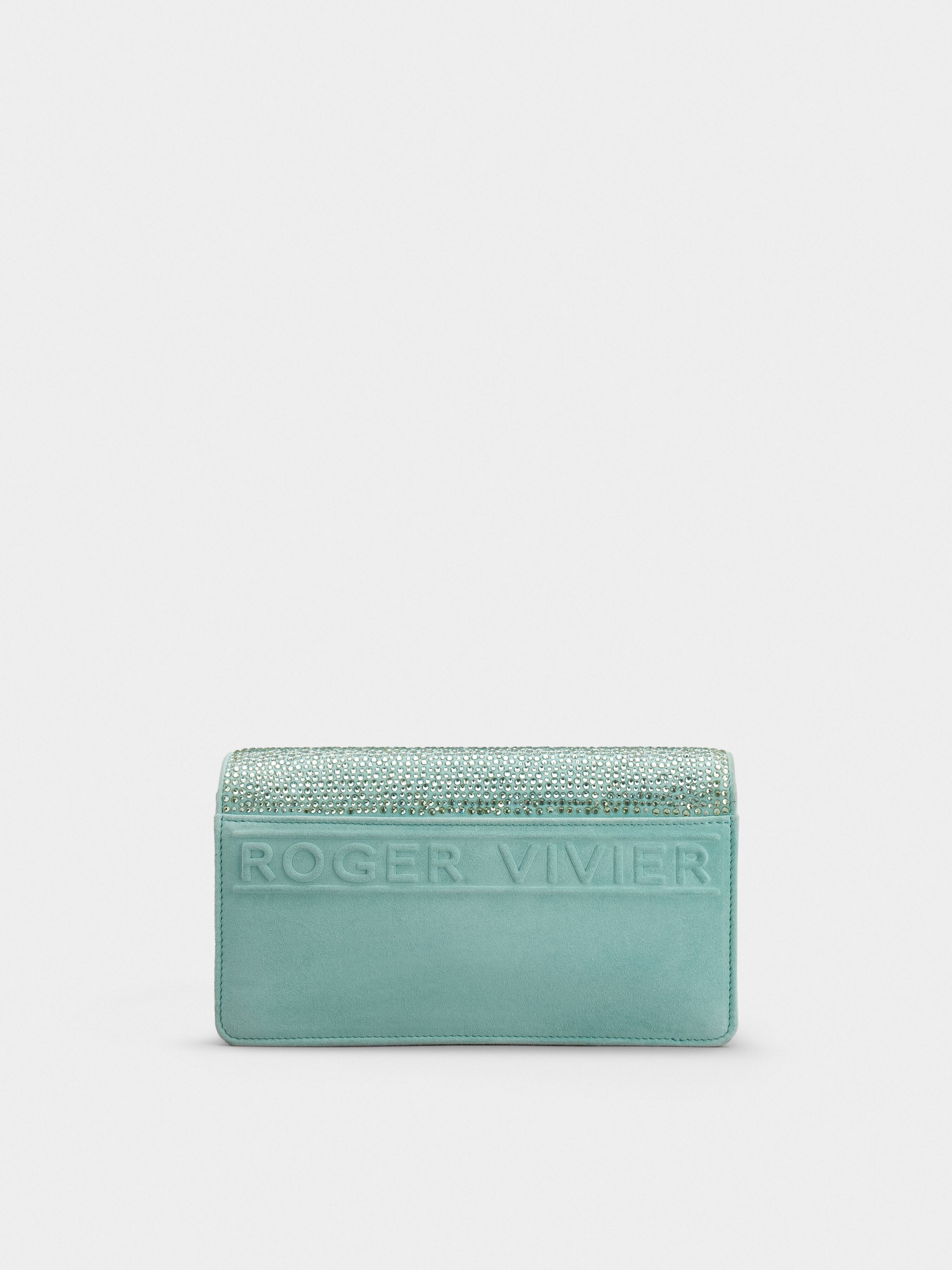 Viv' Choc Bling Bling Mini Bag in Suede - 5