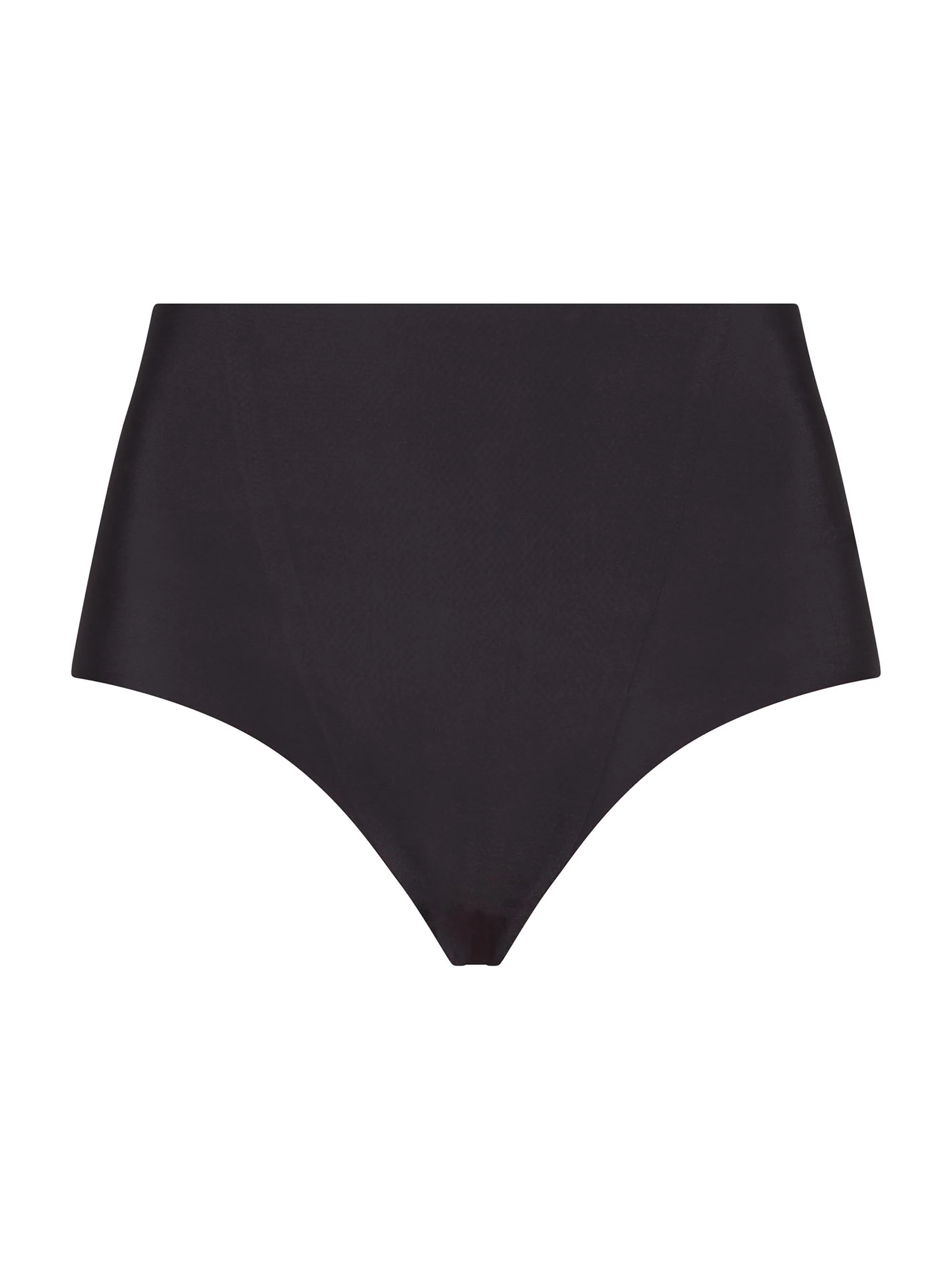 Women's Zone Smoothing High-Waist Thong - Black - 1