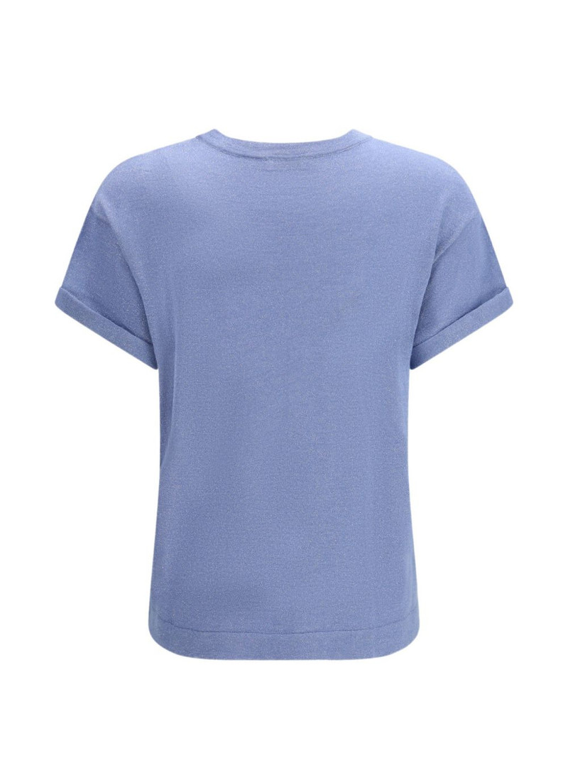 Brunello Cucinelli rolled-sleeve T-shirt outlook