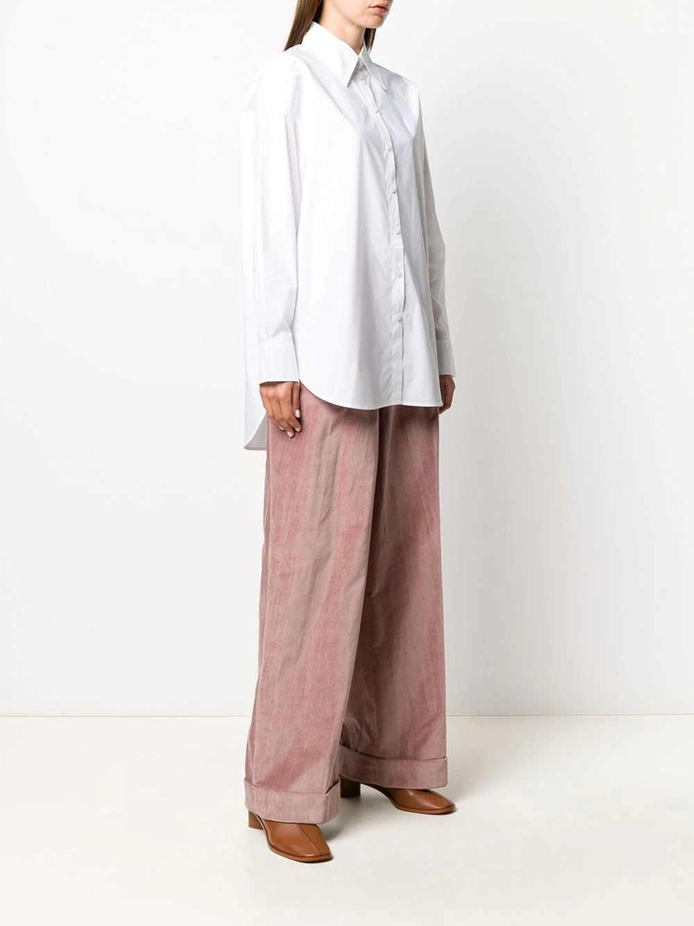 oversized cotton shirt - 3