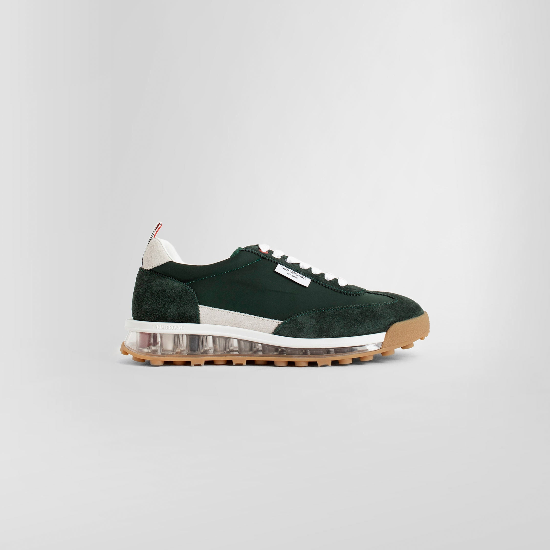 THOM BROWNE MAN GREEN SNEAKERS - 8