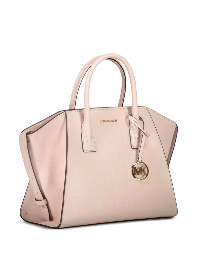Avril leather top-zip tote bag 3