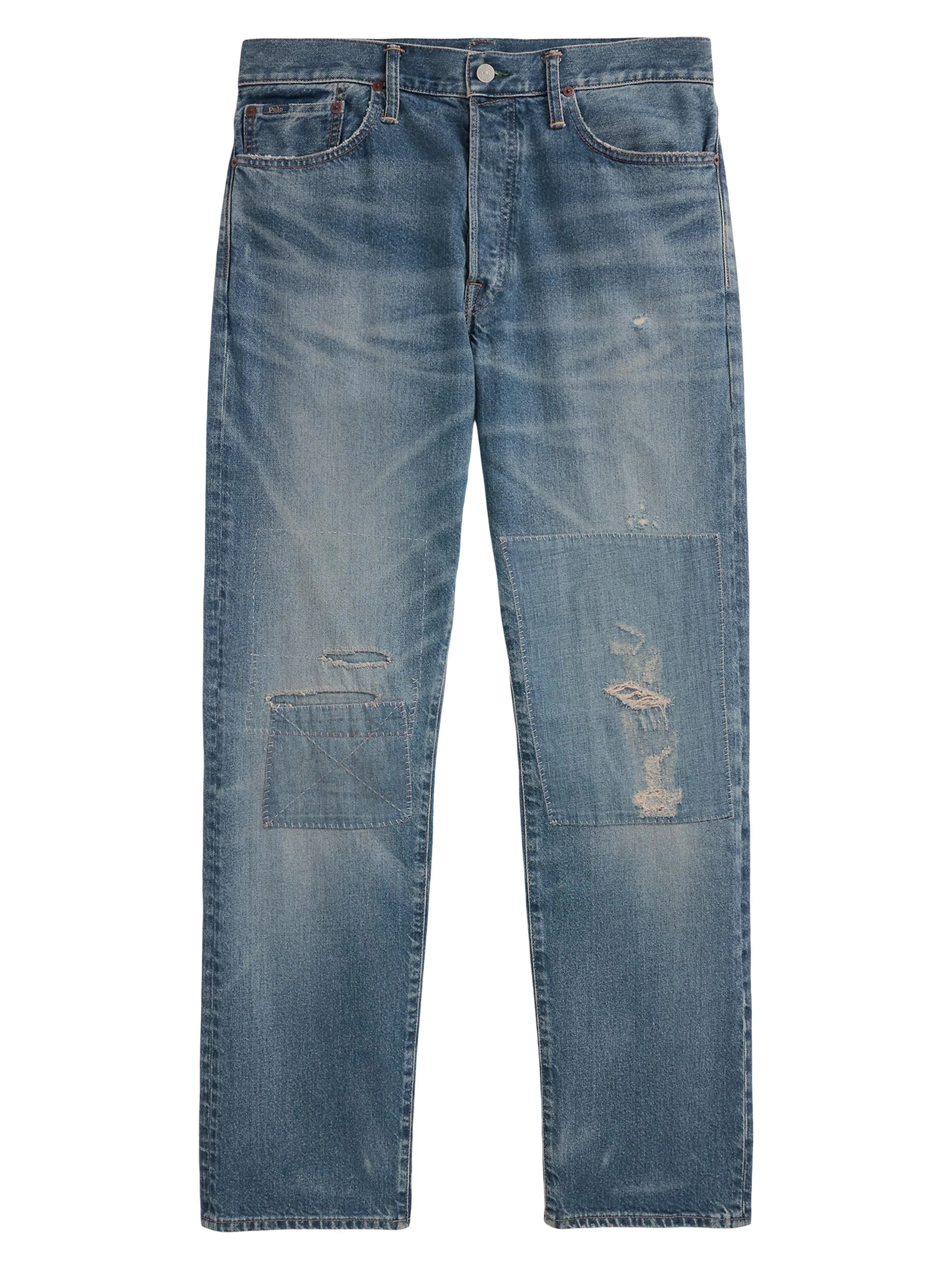 Men's Heritage Straight Distressed Jeans - Isle Royale - 1