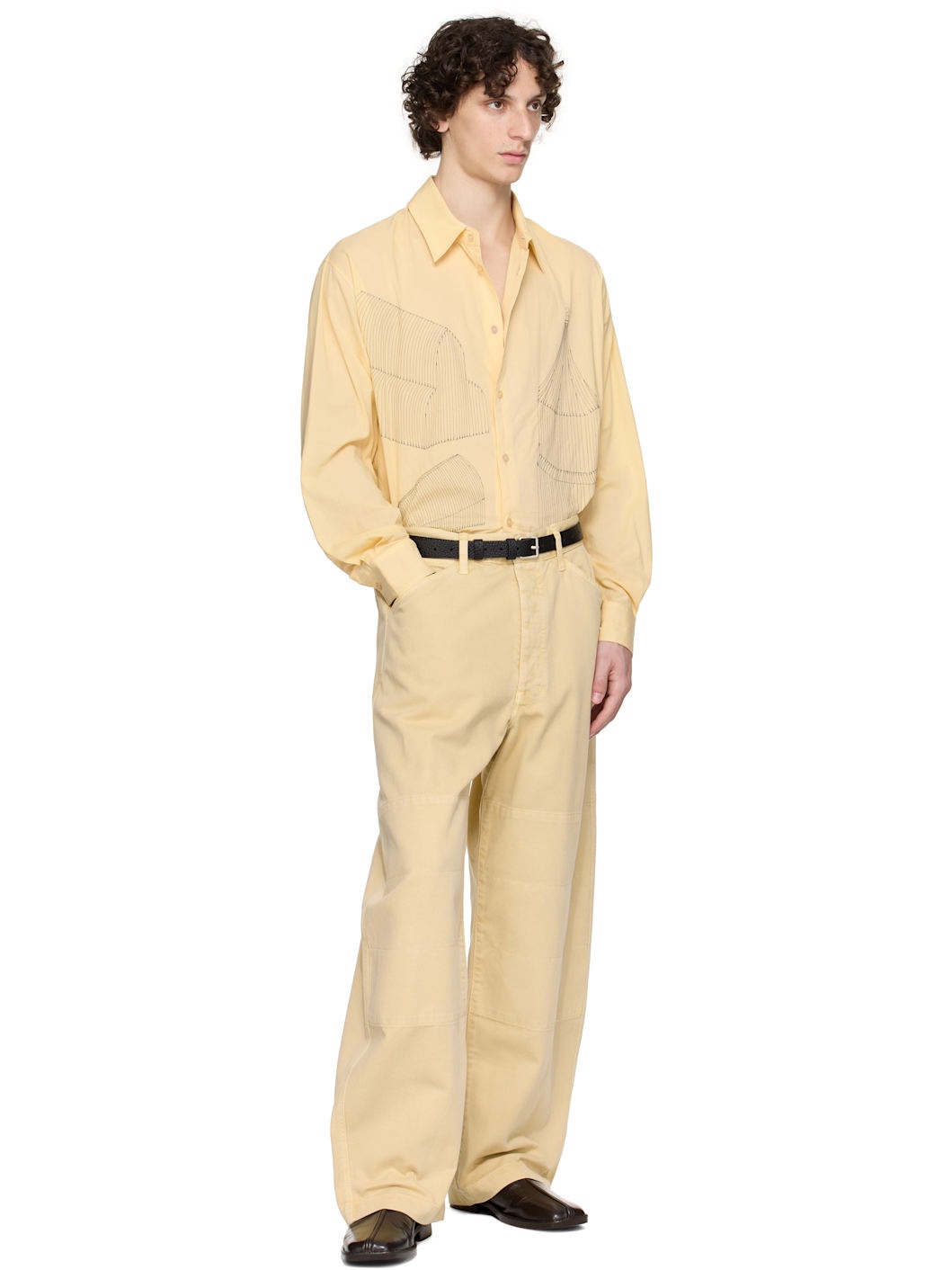 Beige Philippe Weisbecker Relaxed Shirt - 5