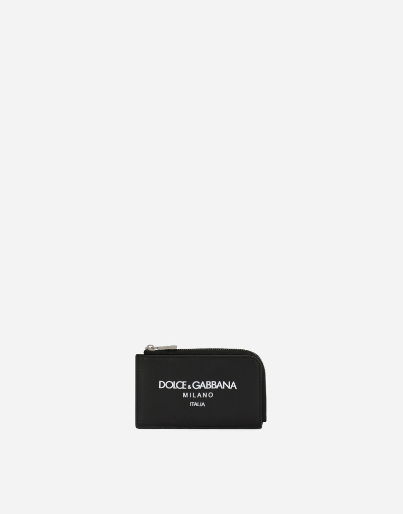 Calfskin 카드 홀더 로고 1