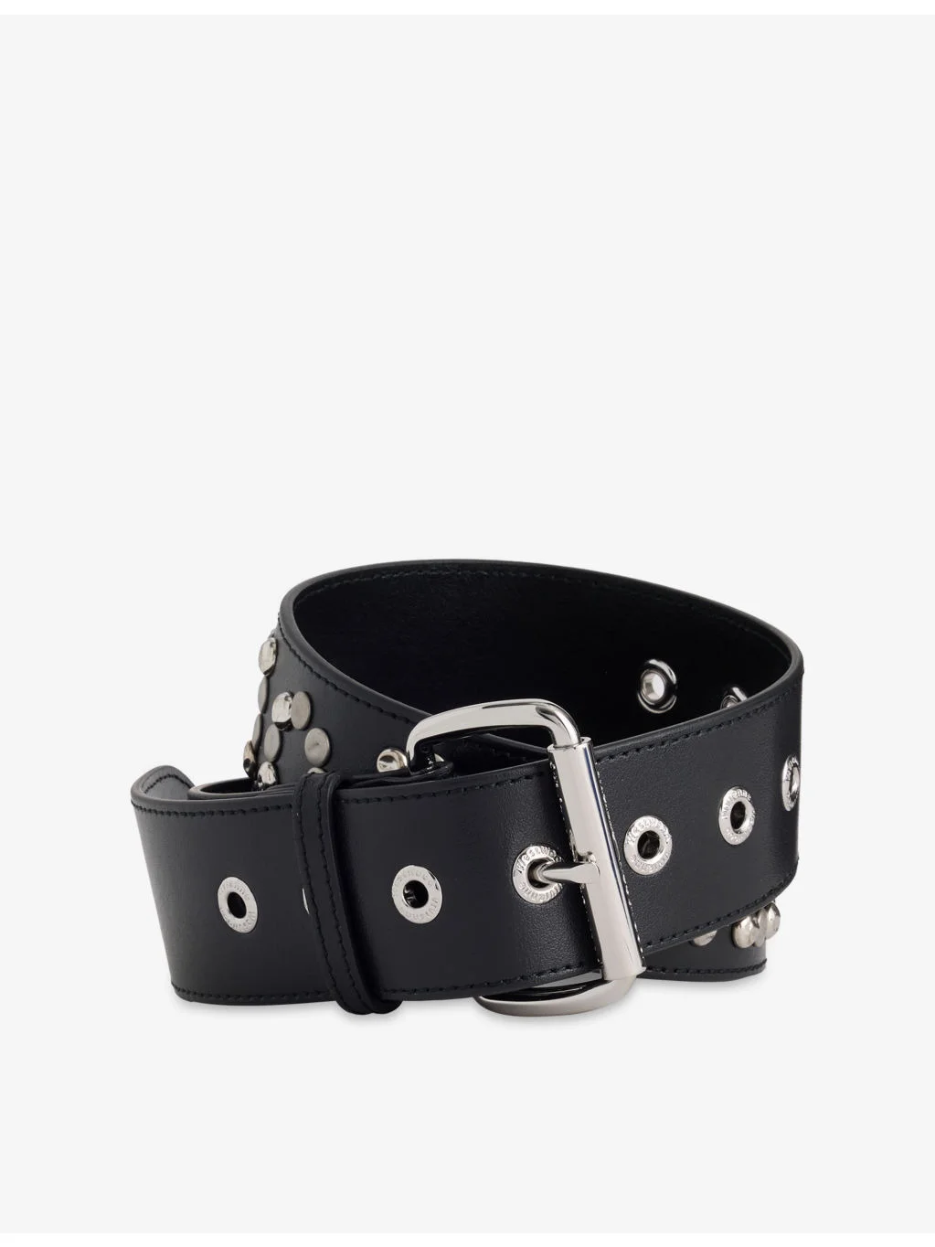 Westwood Logo Studded Leather Belt - 1