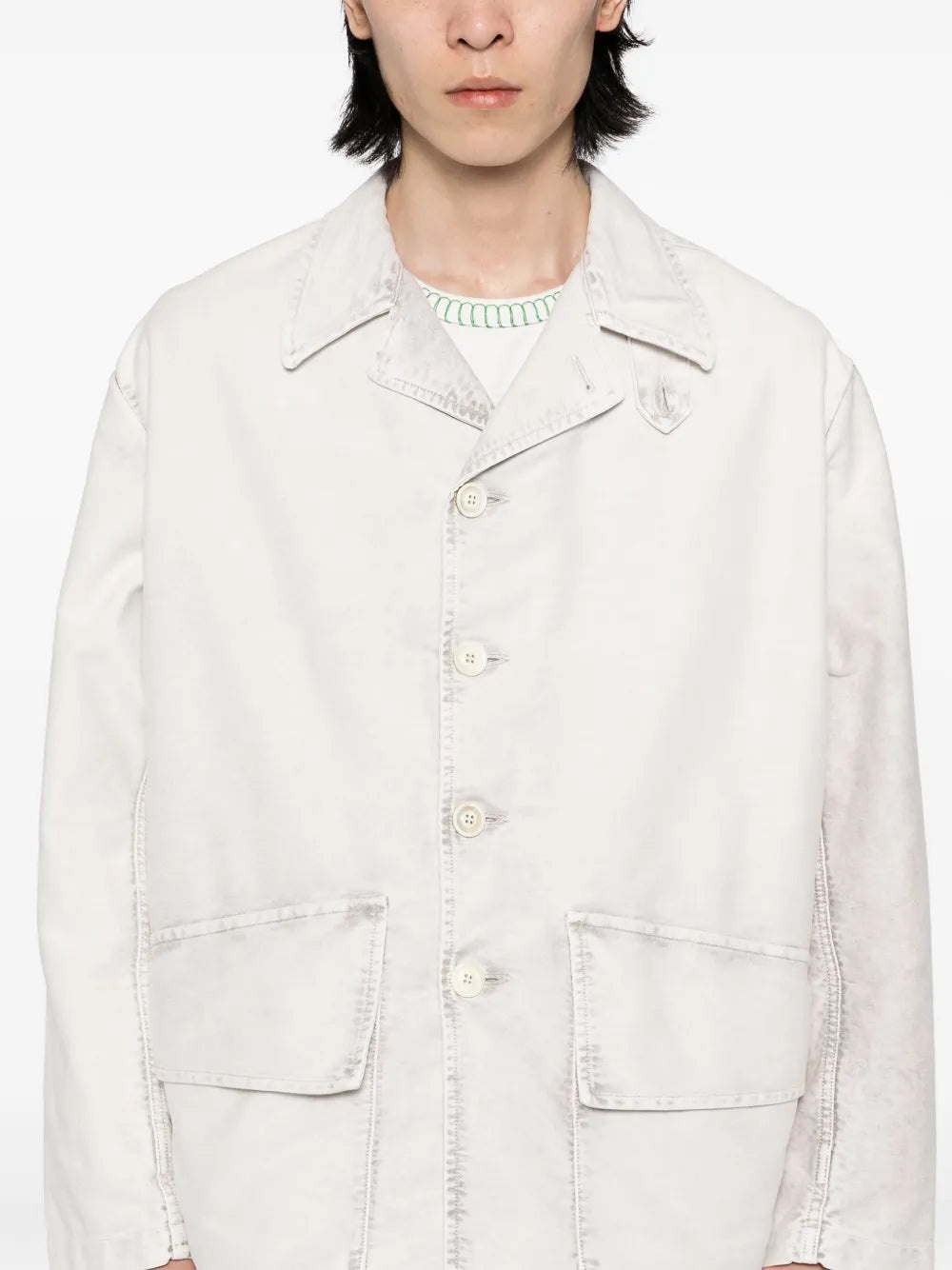 COTTON SHIRT JACKET - 5