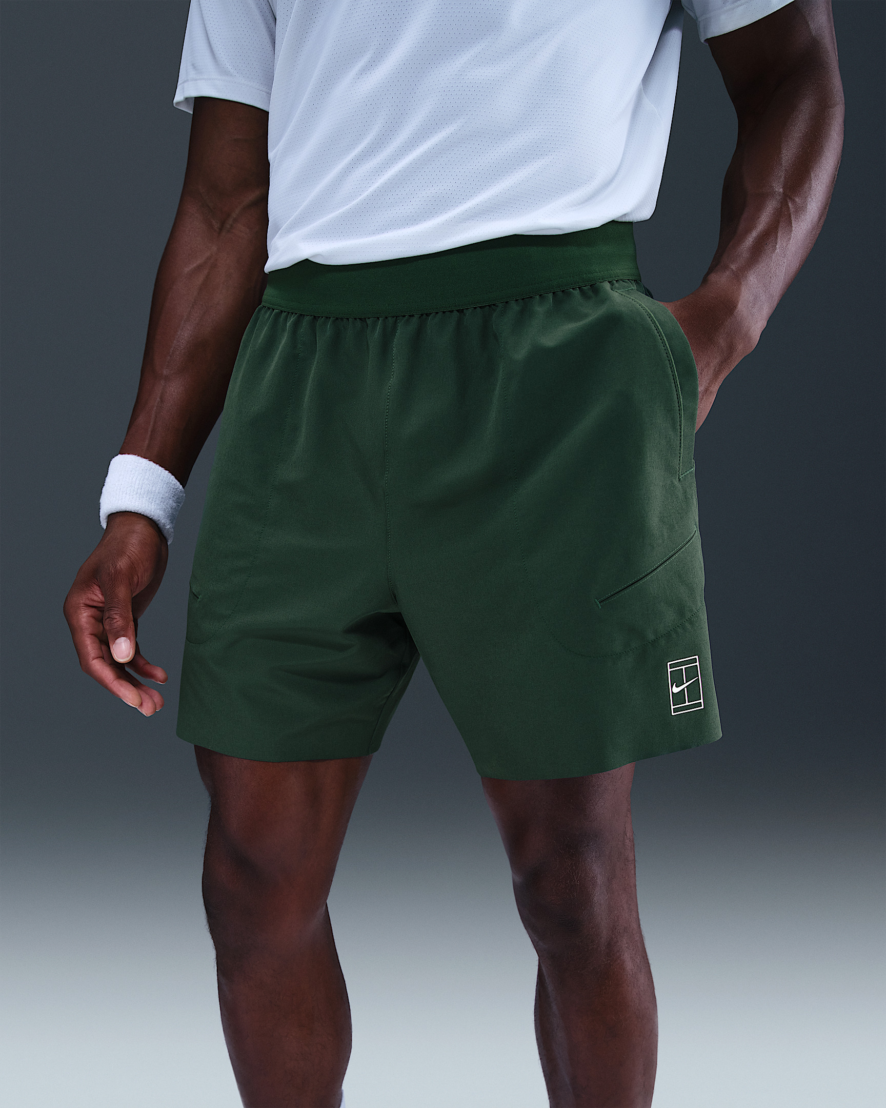 NikeCourt Advantage Men's Dri-FIT 6" Tennis Shorts - 2